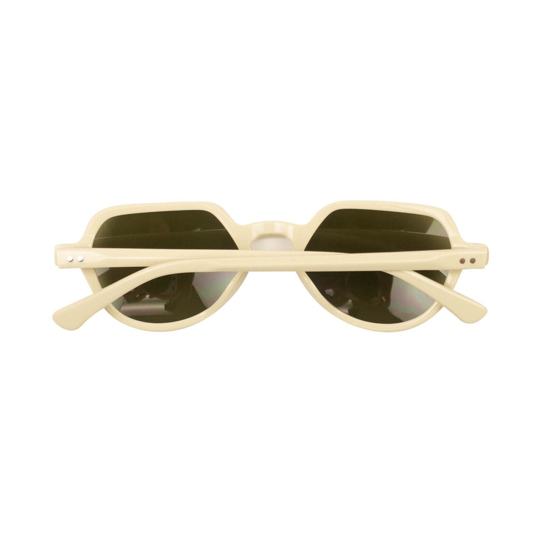DRIES VAN NOTEN X LINDA FARROW VINATGE Ivory Sunglasses