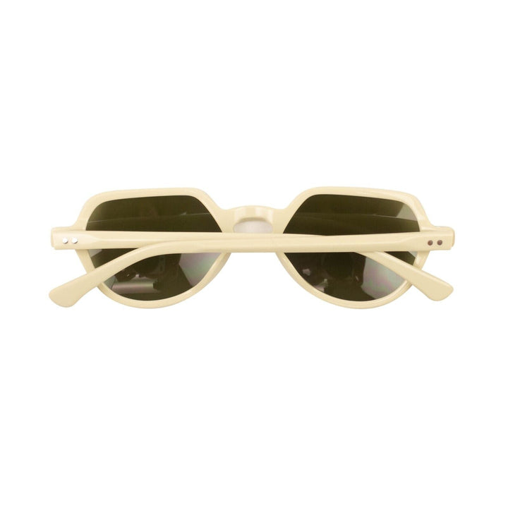 DRIES VAN NOTEN X LINDA FARROW VINATGE Ivory Sunglasses