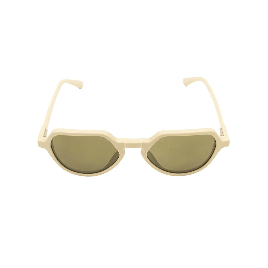 DRIES VAN NOTEN X LINDA FARROW VINATGE Ivory Sunglasses