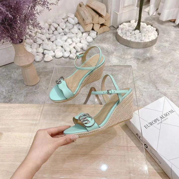 SE493  Size 5-10  Heels:8cm Material: Sheep skin Sole: Rubber leather