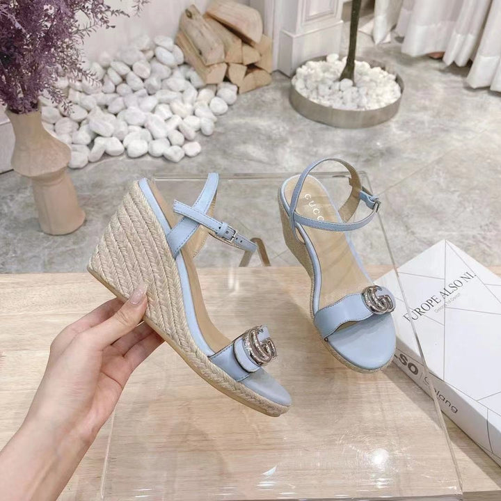 SE494  Size 5-10  Heels:8cm Material: Sheep skin Sole: Rubber leather