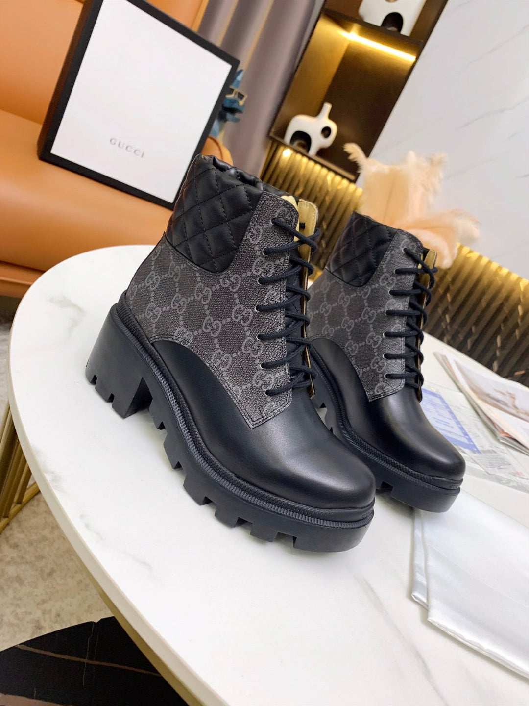 SE675  Size 4-11   Heels:6cm Material: Cowhide  Lining: Cowhide Sole: Rubber