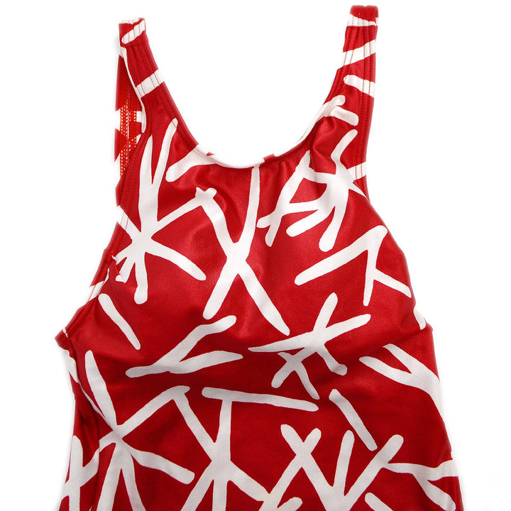 Christian Top quality Dior abstract print swimsuit #M