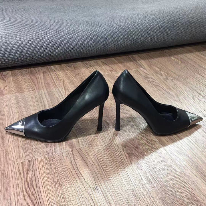 SE792  Size5-10  Heels:10cm Material: Cowhide  Lining: Sheep skin Sole: Italian leather