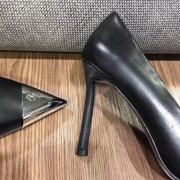 SE792  Size5-10  Heels:10cm Material: Cowhide  Lining: Sheep skin Sole: Italian leather