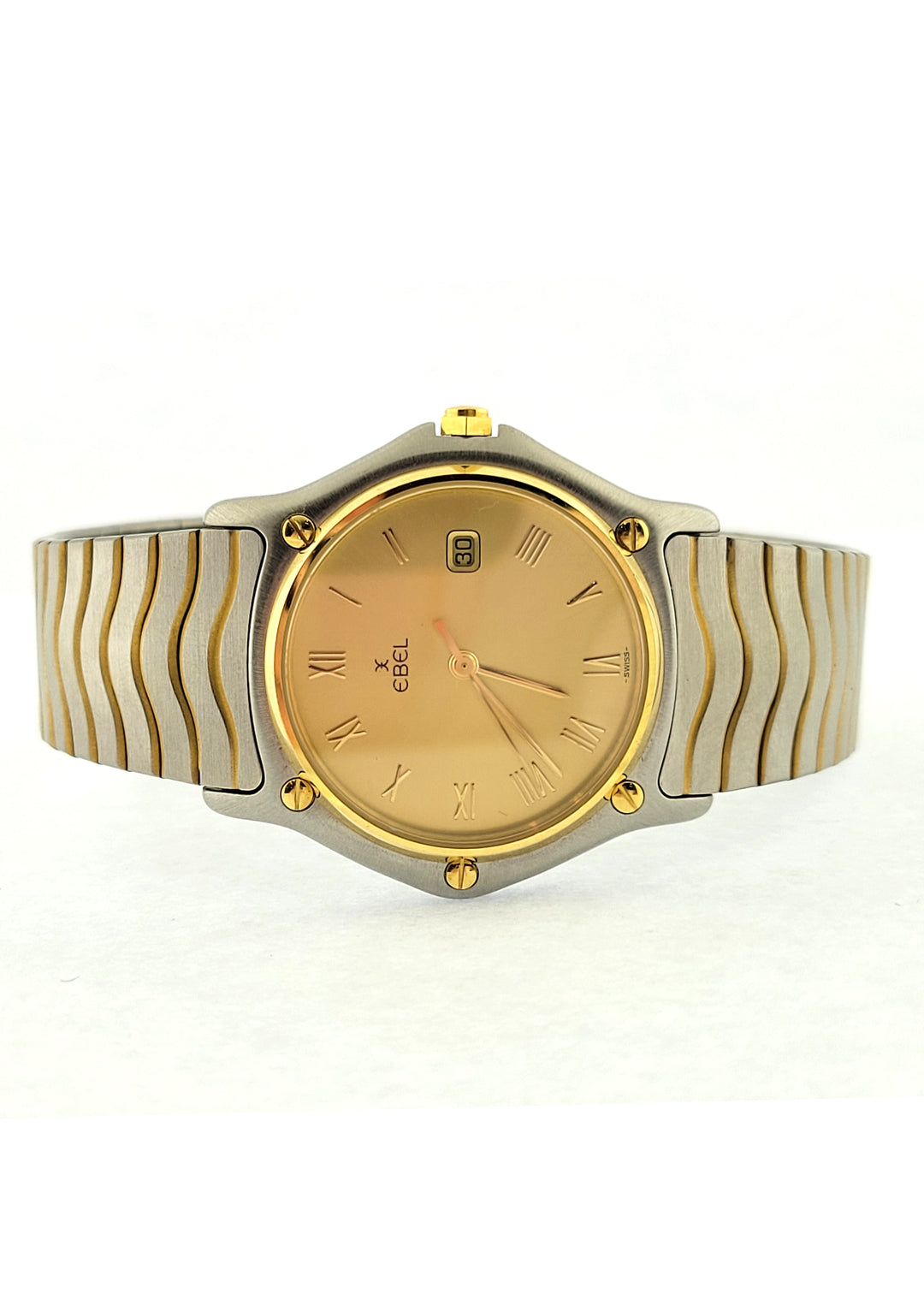 S/S Ebel Sport Wave Classic Watch Ref 183909 Circa 1990's