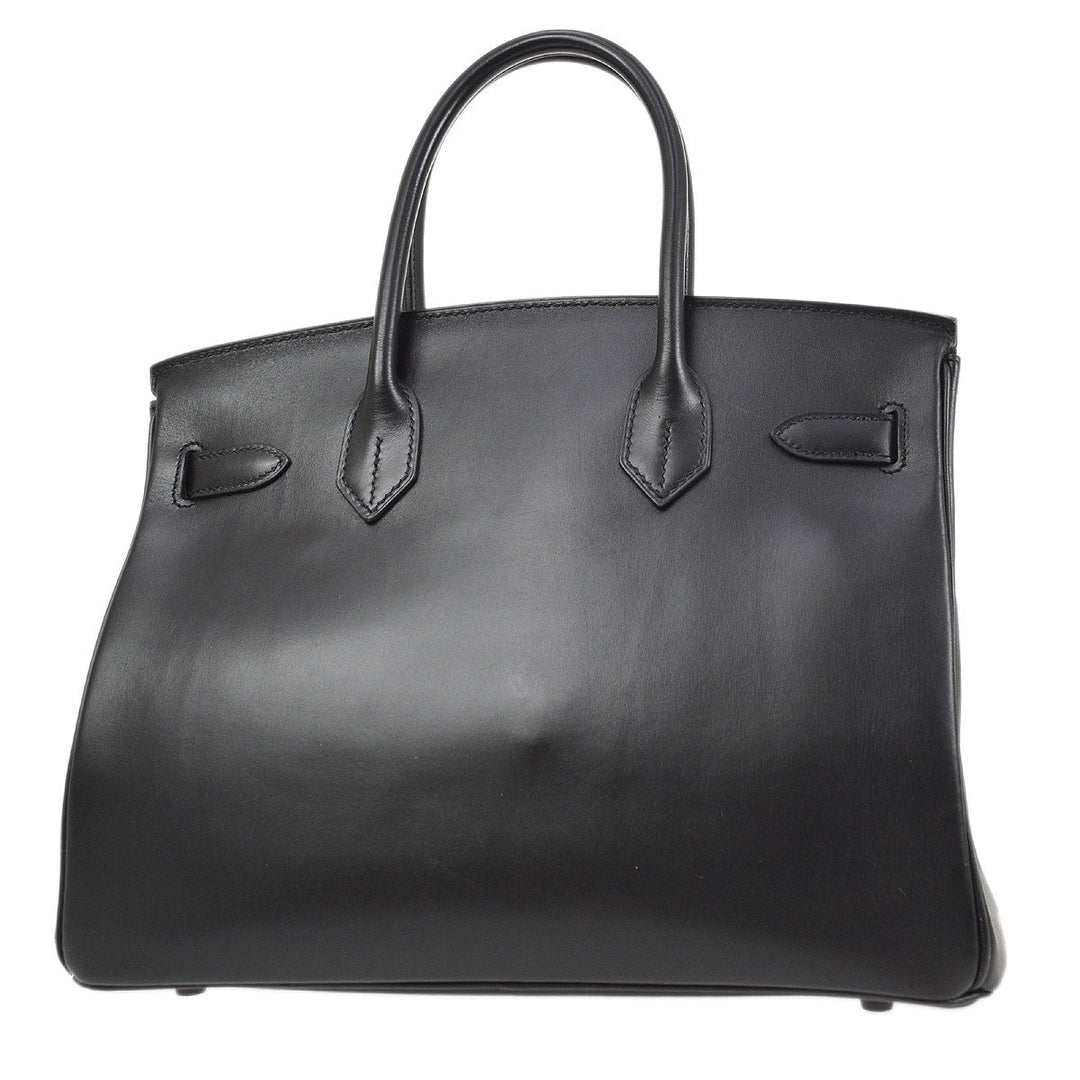 Hermes * 2011 BIRKIN 30 So Black Box calf