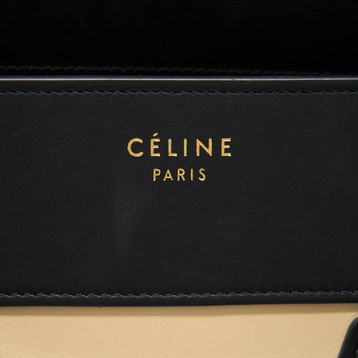 Celine Mini Luggage Bag Calfskin Multicoloured