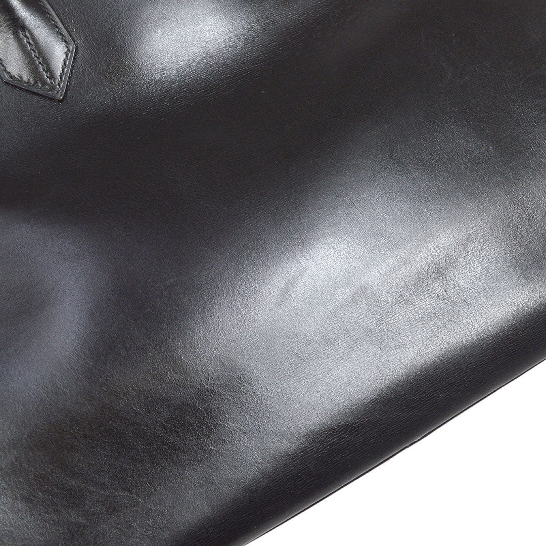 Hermes 2003 BIRKIN 35 Black Box calf