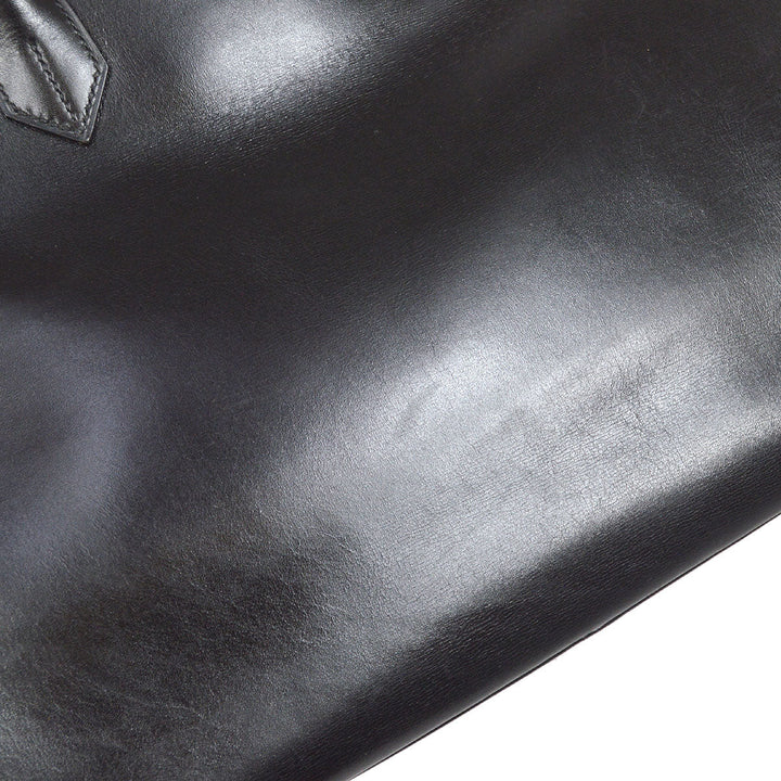 Hermes 2003 BIRKIN 35 Black Box calf