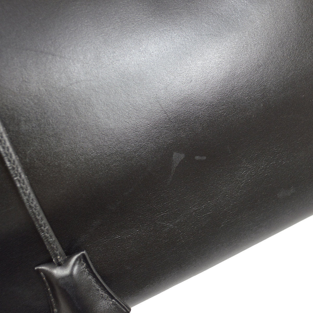 Hermes 2003 BIRKIN 35 Black Box calf