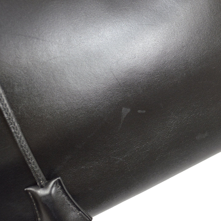 Hermes 2003 BIRKIN 35 Black Box calf