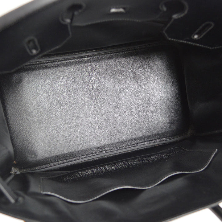 Hermes 2003 BIRKIN 35 Black Box calf