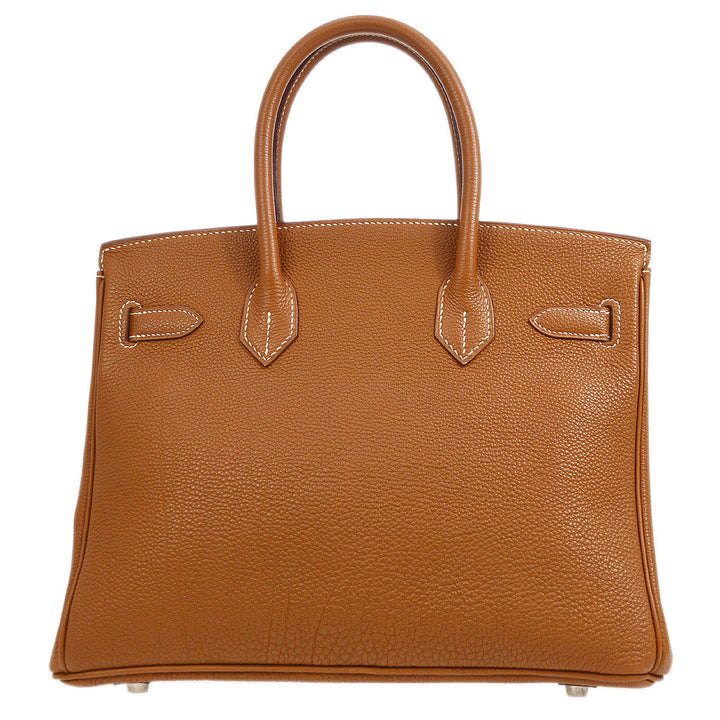 Hermes 2003 BIRKIN 30 Gold Togo