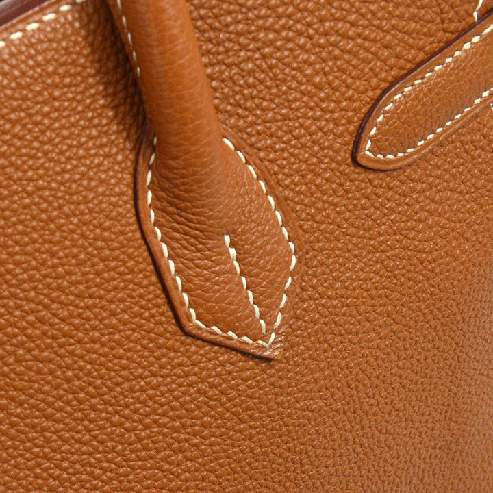 Hermes 2003 BIRKIN 30 Gold Togo