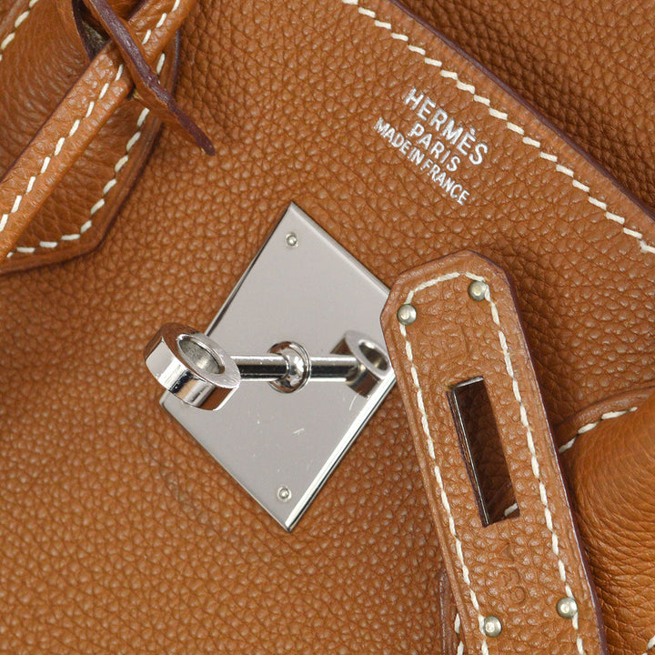 Hermes 2003 BIRKIN 30 Gold Togo