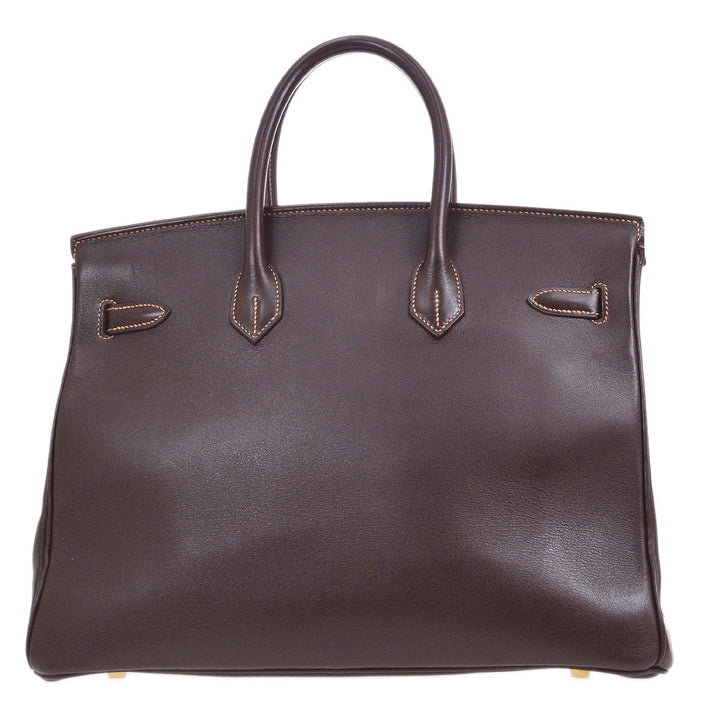 Hermes 1999 BIRKIN 35 Havane Evercalf