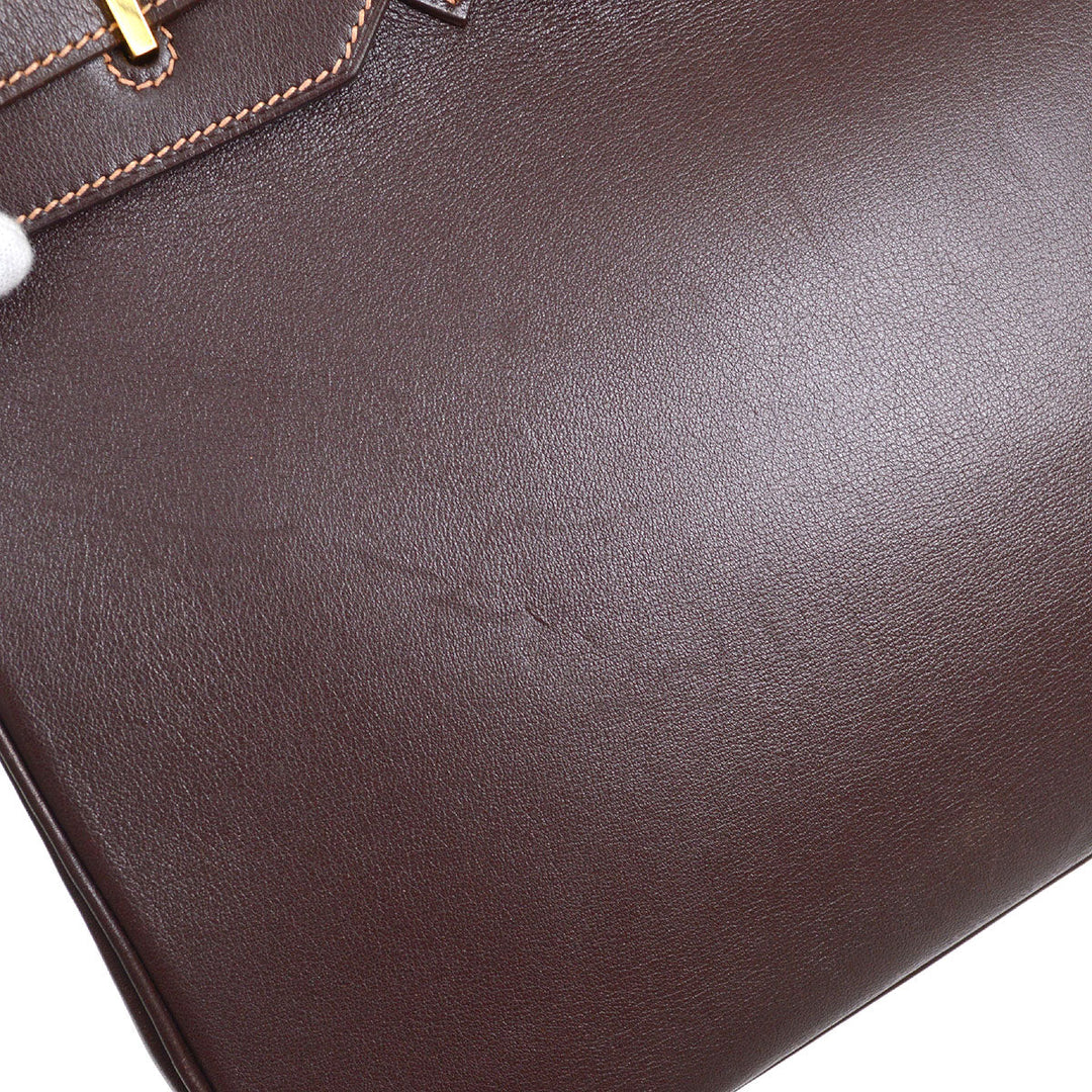 Hermes 1999 BIRKIN 35 Havane Evercalf