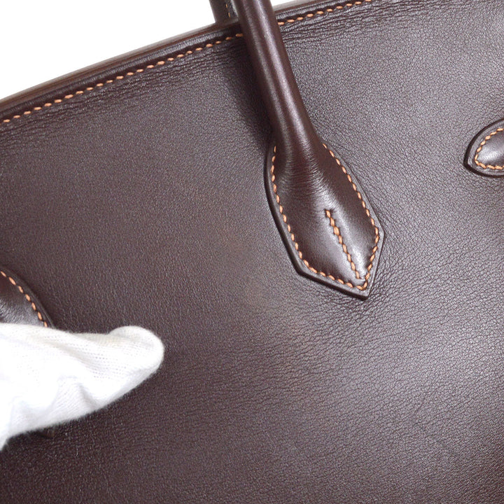 Hermes 1999 BIRKIN 35 Havane Evercalf