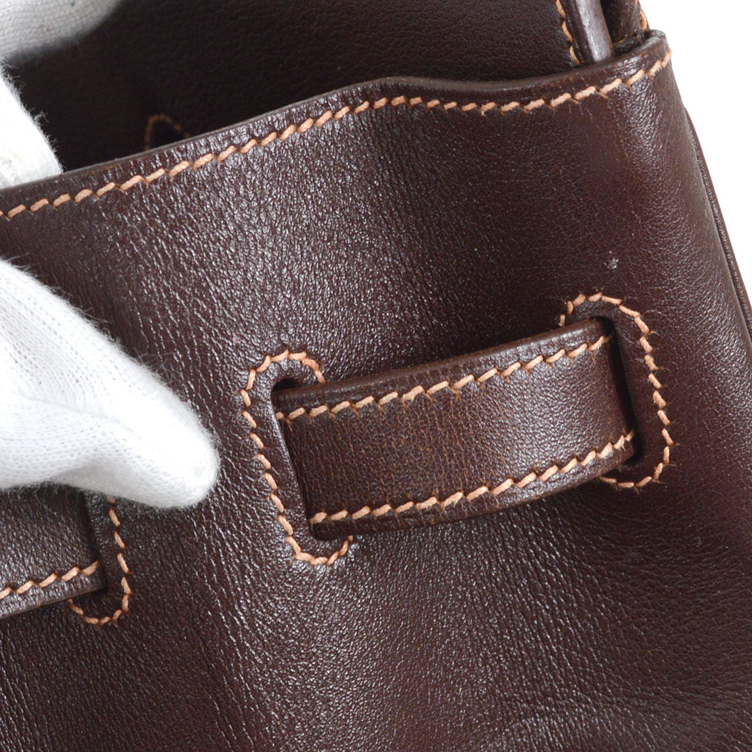Hermes 1999 BIRKIN 35 Havane Evercalf