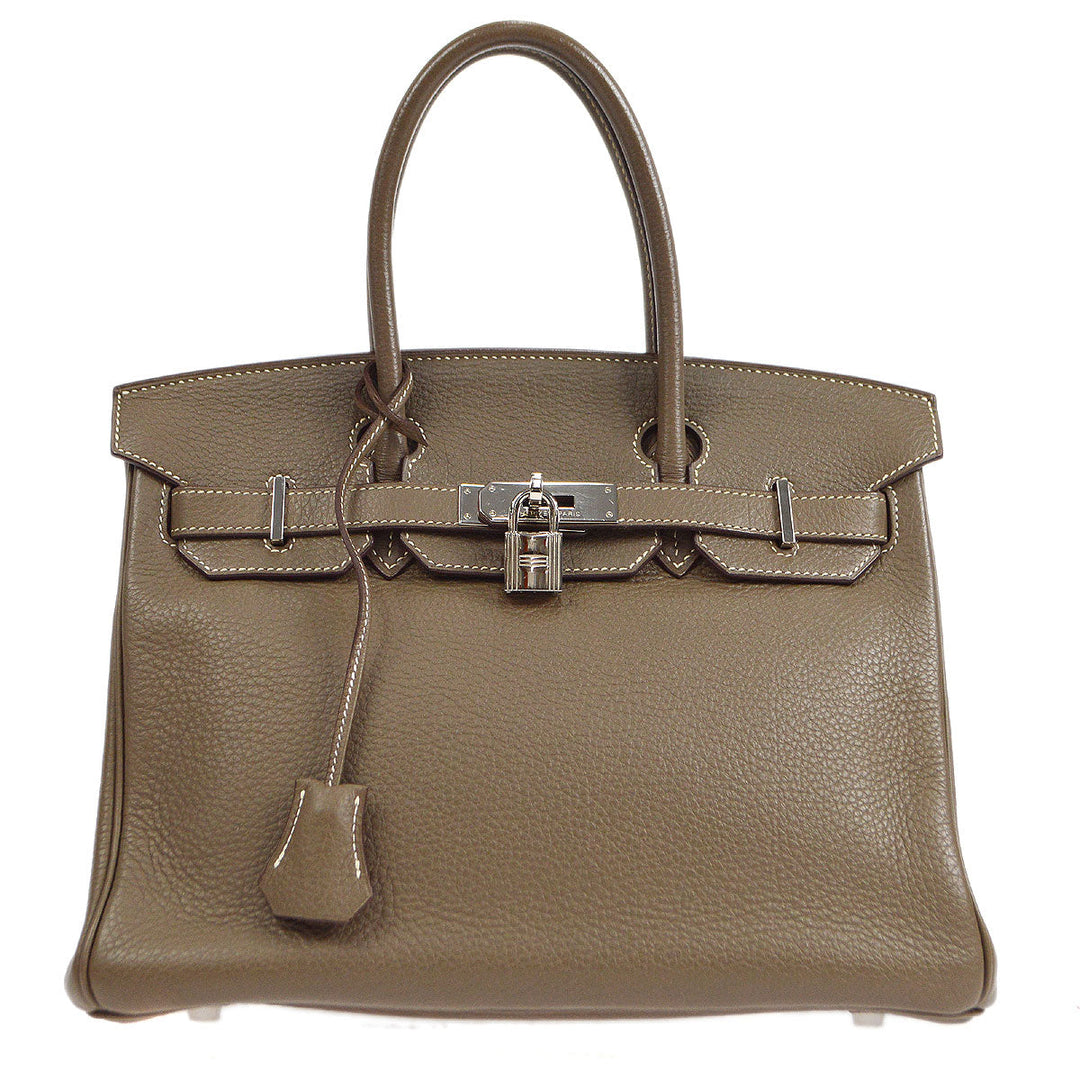 Hermes 2007 BIRKIN 30 Etoupe Clemence