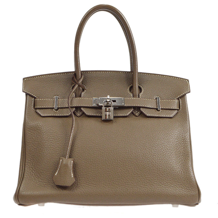 Hermes 2007 BIRKIN 30 Etoupe Clemence