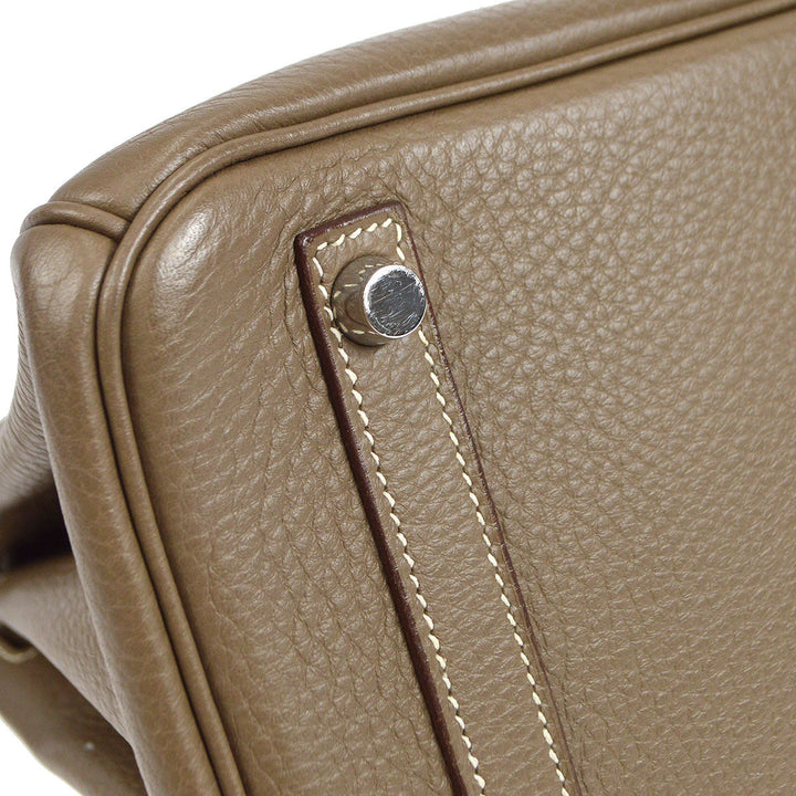 Hermes 2007 BIRKIN 30 Etoupe Clemence