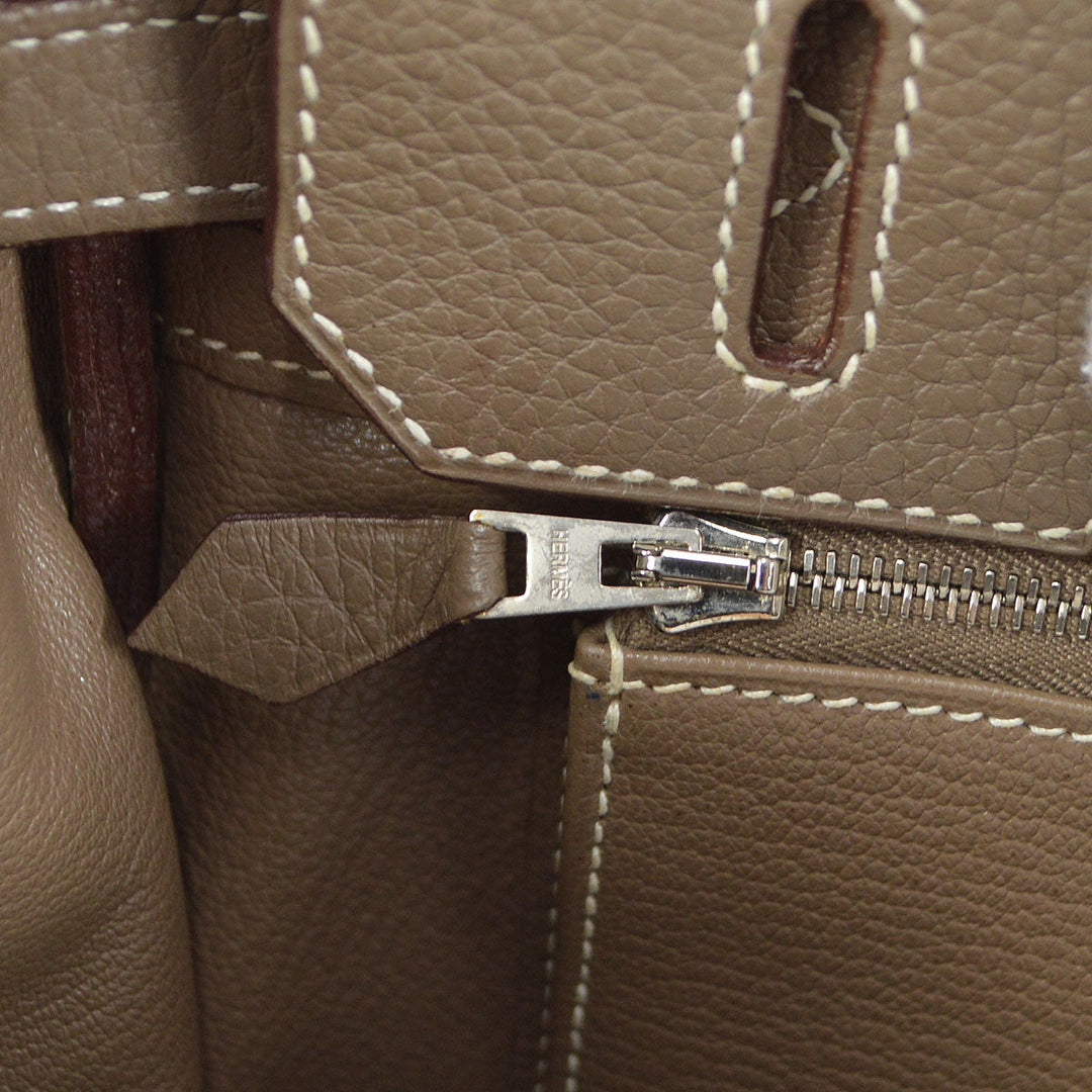 Hermes 2007 BIRKIN 30 Etoupe Clemence