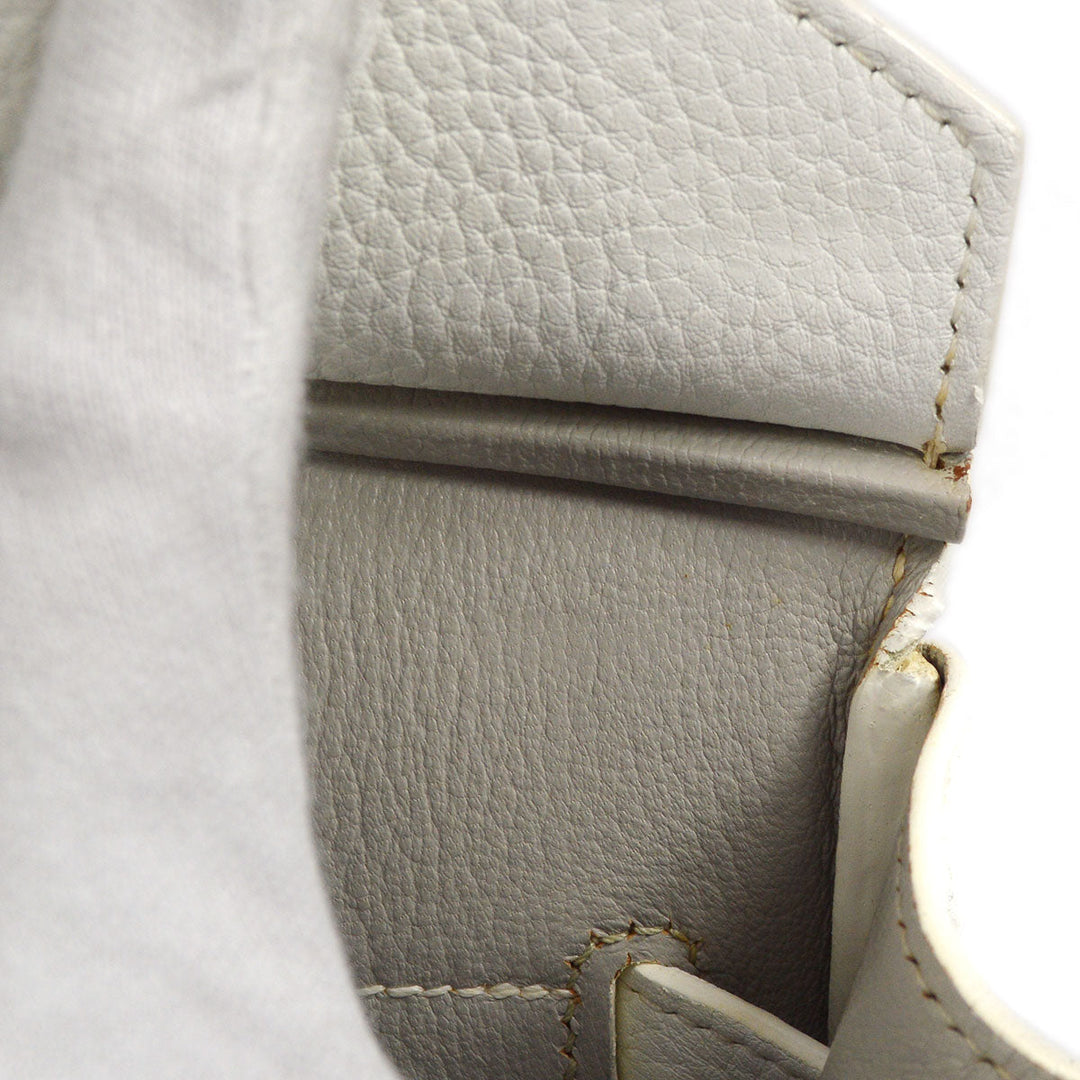 Hermes * 2011 BIRKIN FLAG 35 Taurillon Clemence