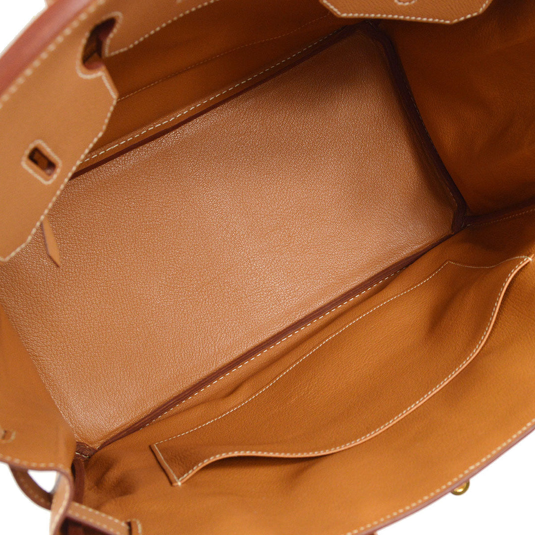 Hermes 2001 BIRKIN 35 Natural Courchevel