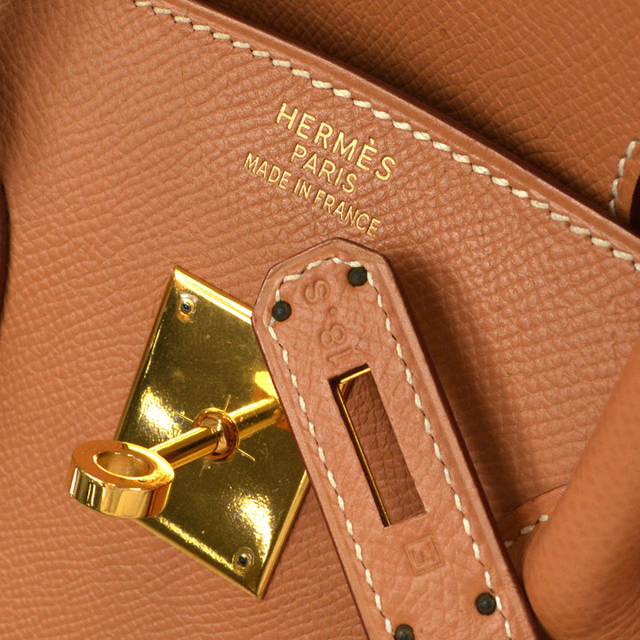 Hermes 2001 BIRKIN 35 Natural Courchevel