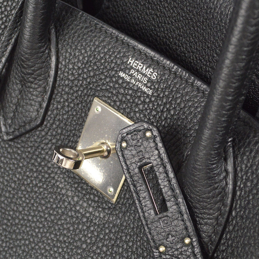Hermes 2011 BIRKIN 30 Black Togo