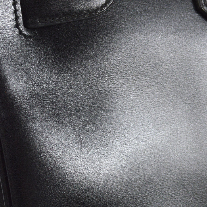 Hermes 1998 BIRKIN 35 Black Box Calf