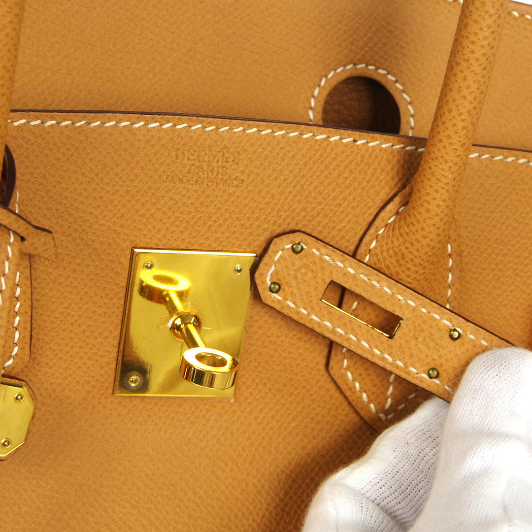 Hermes 2005 Birkin 30 Natural Epsom