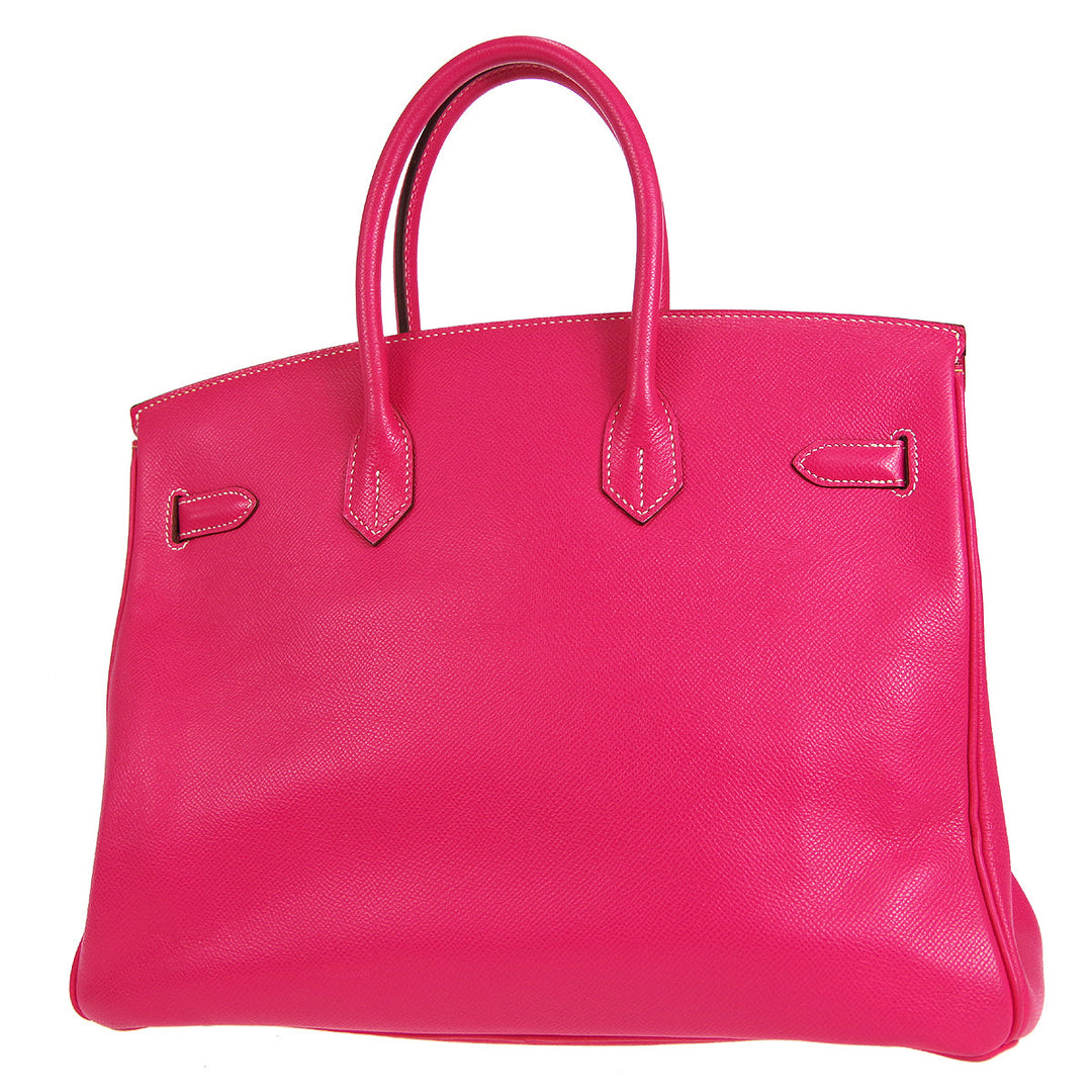 Hermes 2011 BIRKIN 35 Rose Tyrien Epsom