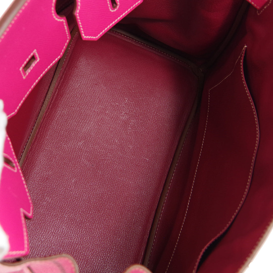Hermes 2011 BIRKIN 35 Rose Tyrien Epsom
