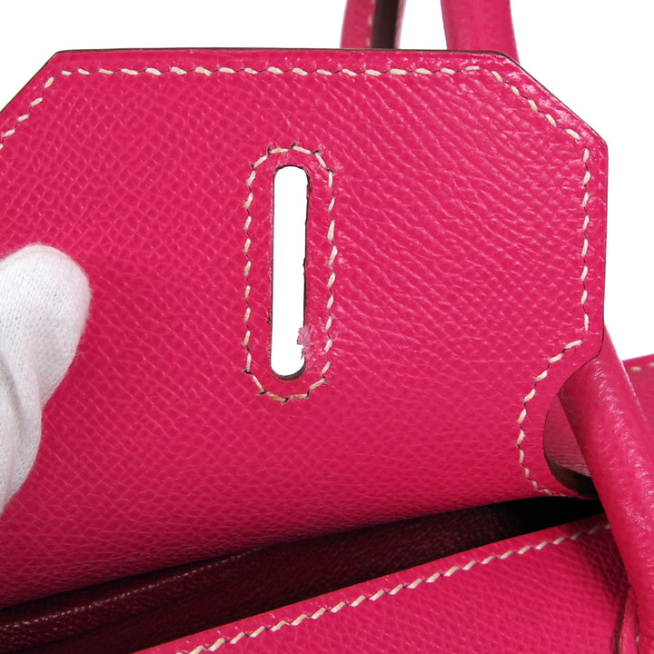 Hermes 2011 BIRKIN 35 Rose Tyrien Epsom