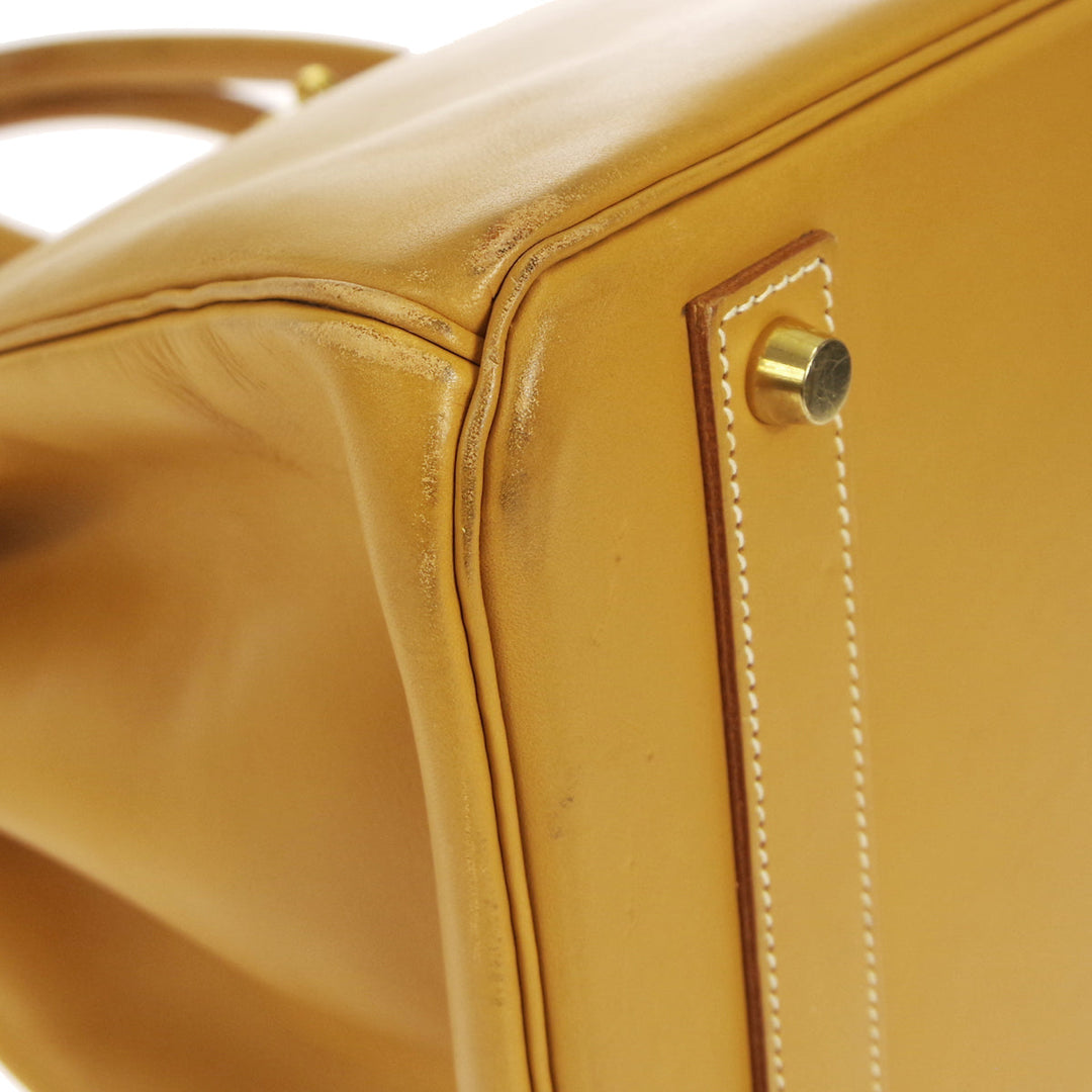 Hermes 1999 BIRKIN 40 Natural Vache