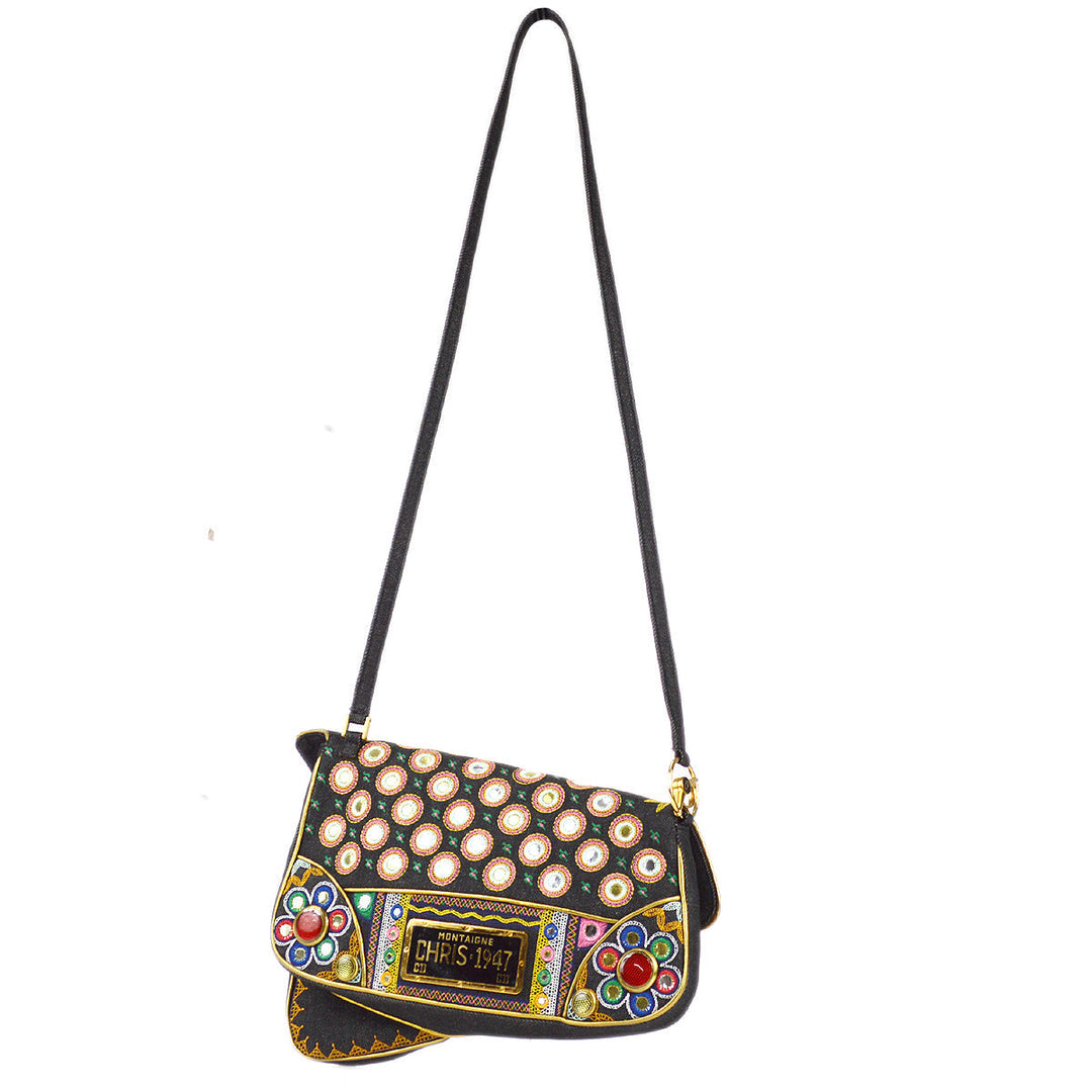 Christian Top quality Dior 2001 John Galliano Cadillac Shoulder Bag