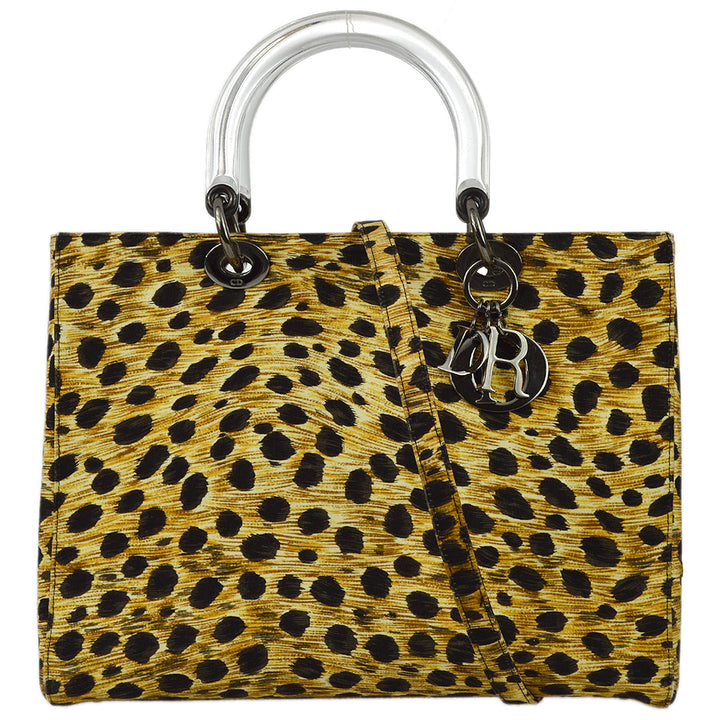 Christian Top quality Dior 1999 Cheetah Large Lady Top quality Dior Bag