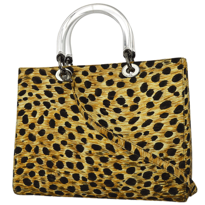 Christian Top quality Dior 1999 Cheetah Large Lady Top quality Dior Bag