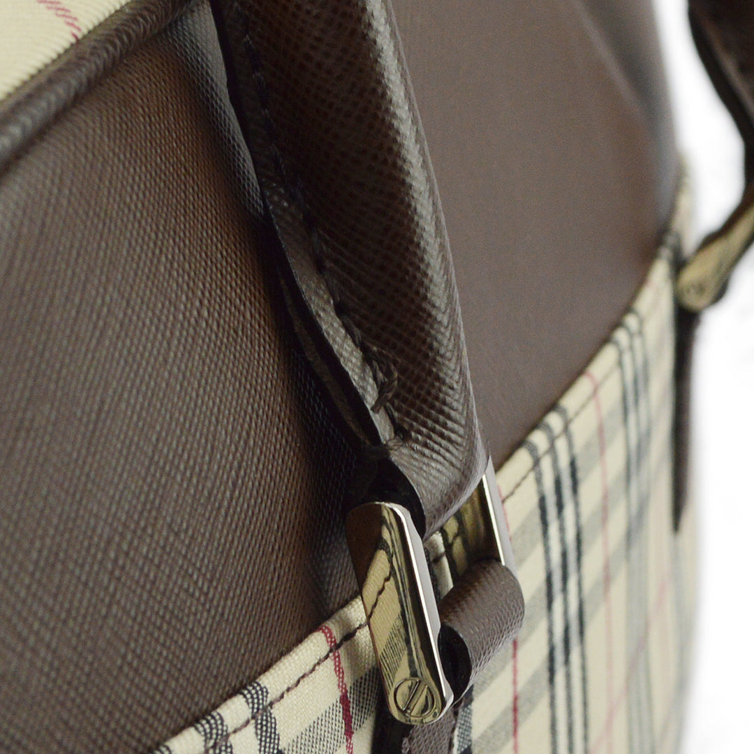 BURBERRY Check 2way Shoulder Handbag 132870