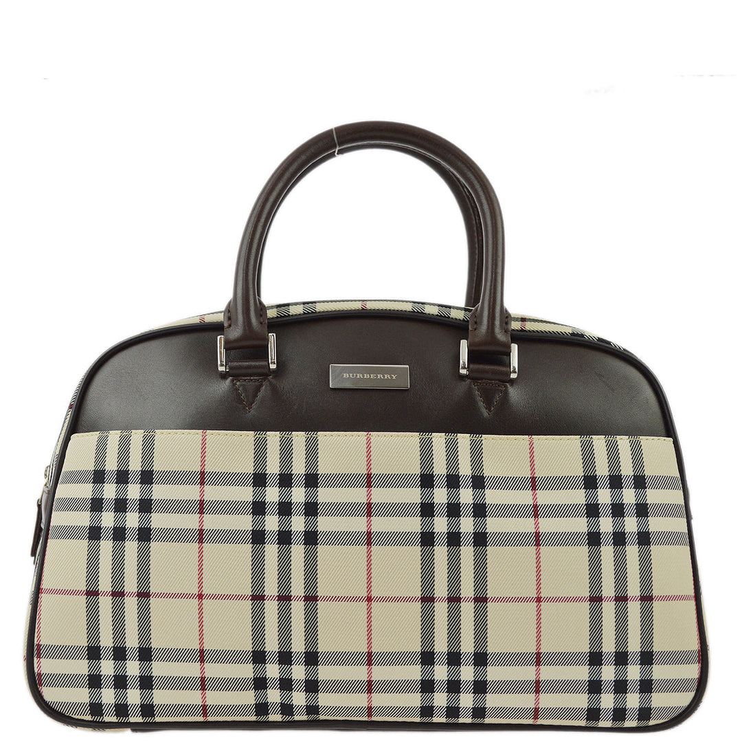 BURBERRY Check Handbag KK91473
