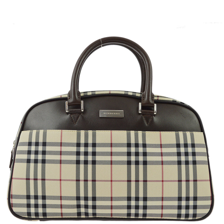 BURBERRY Check Handbag KK91473