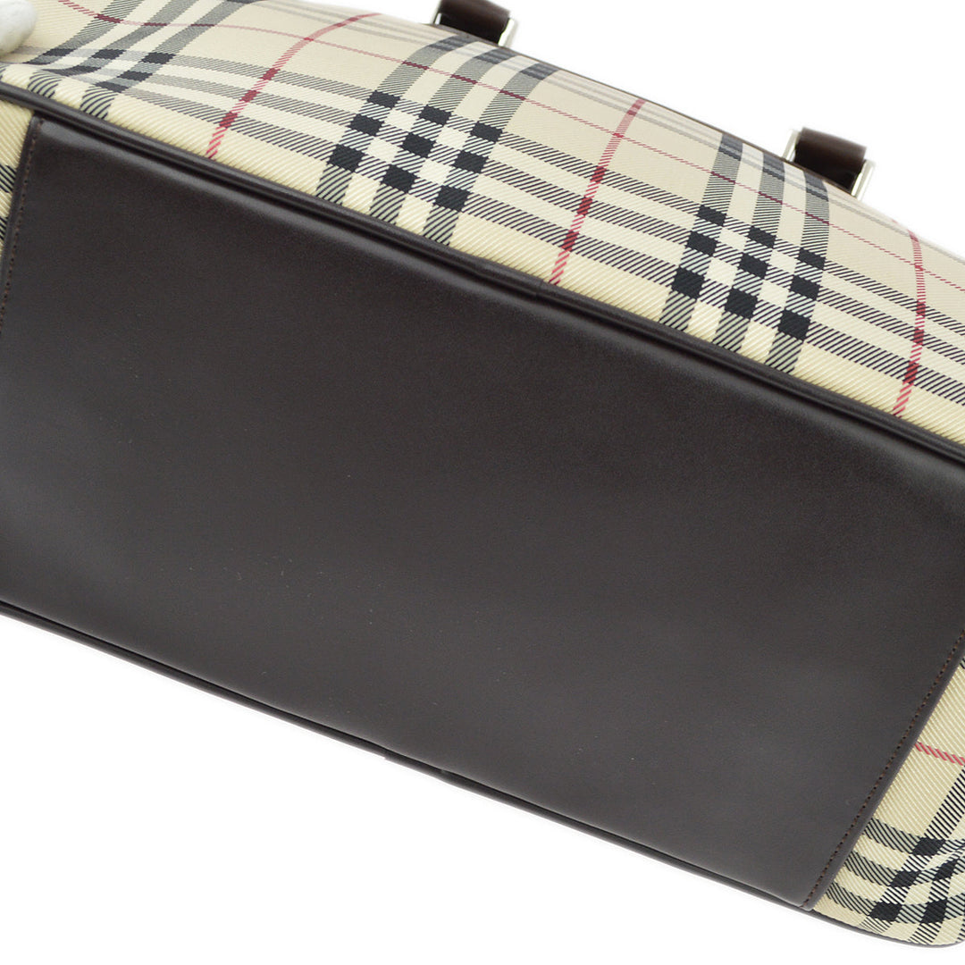 BURBERRY Check Handbag KK91473