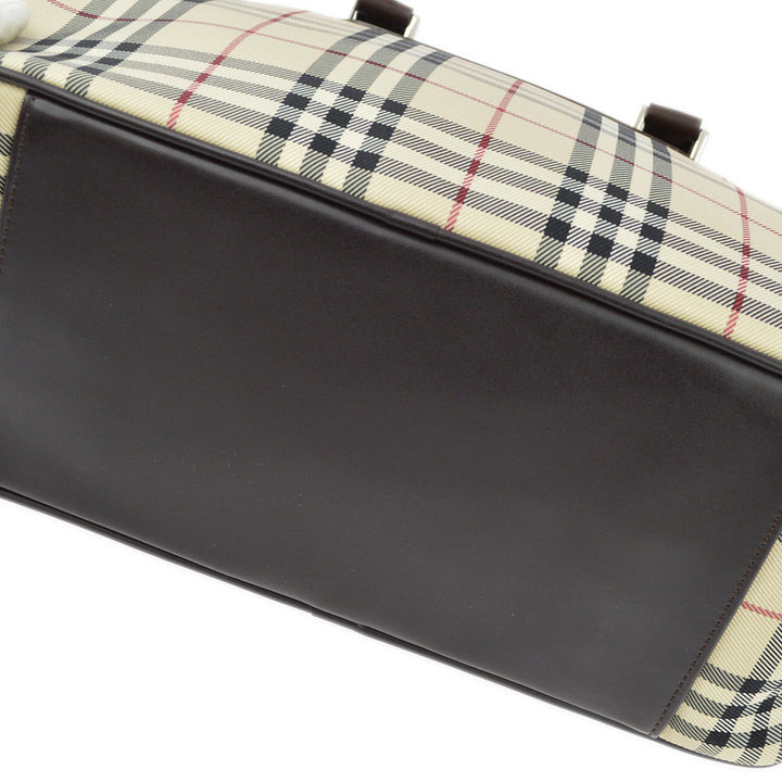 BURBERRY Check Handbag KK91473