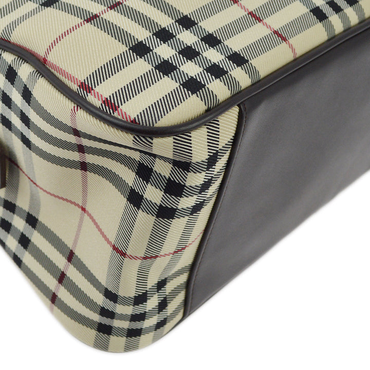 BURBERRY Check Handbag KK91473