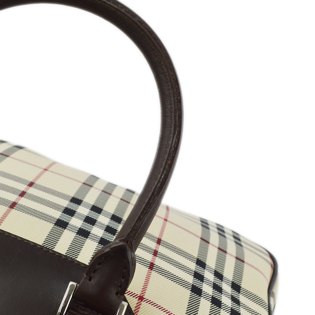 BURBERRY Check Handbag KK91473