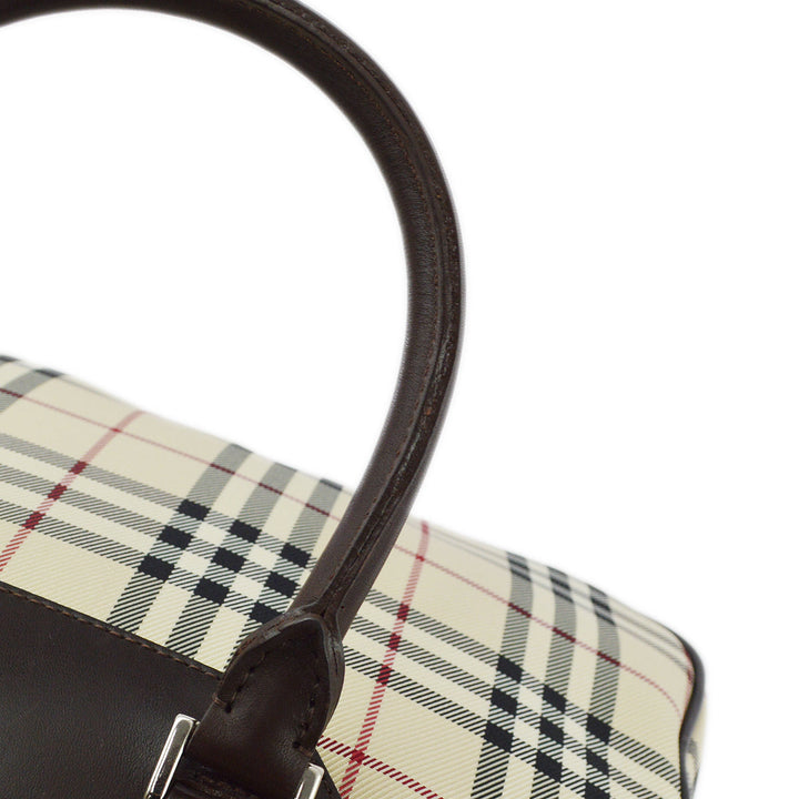BURBERRY Check Handbag KK91473