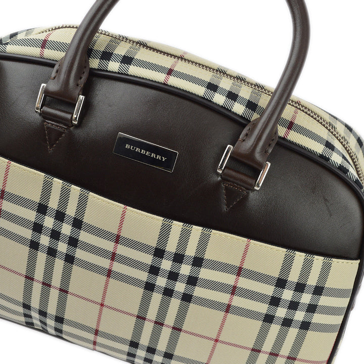 BURBERRY Check Handbag KK91473